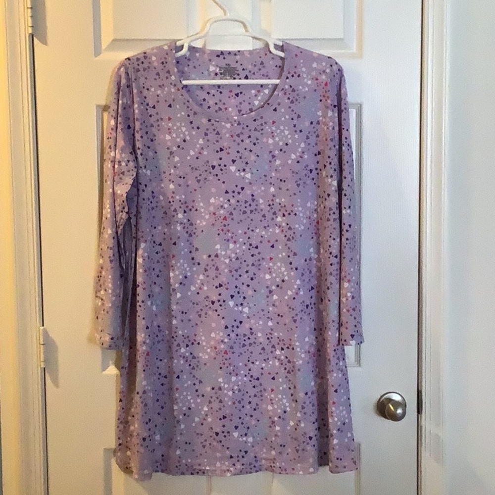 Secret Treasures Women’s Plus Size Long Sleeve Nightshirt